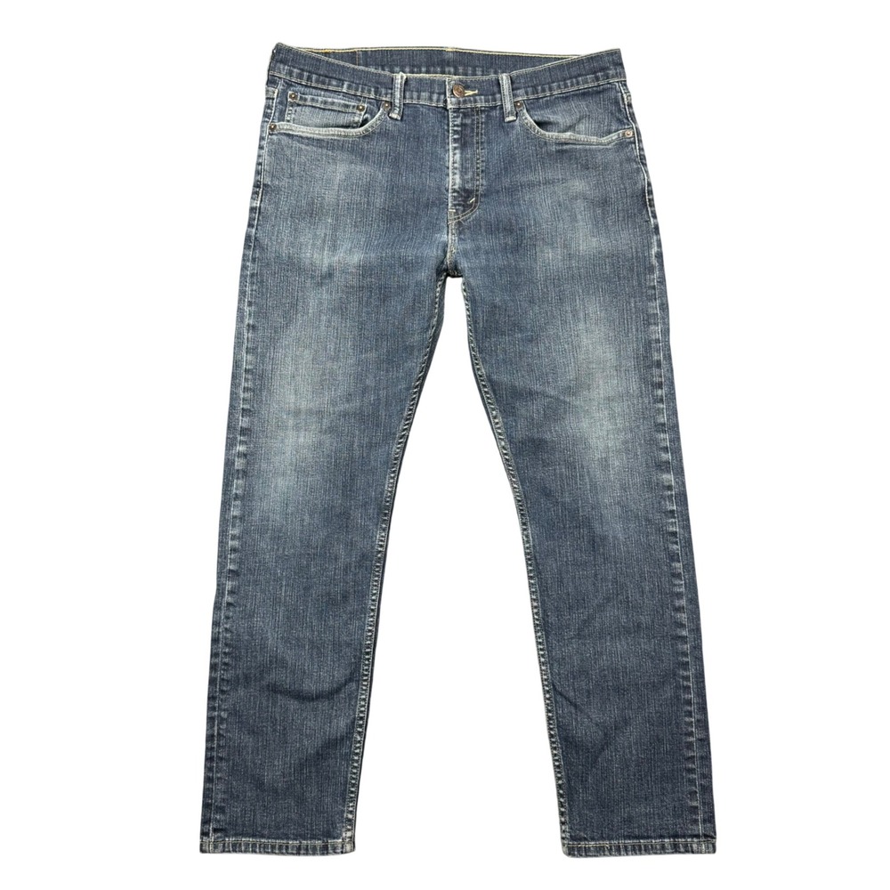 Levis 508 Regular Taper Fit Jeans Mens 34x30 (34x28) Blue Denim Medium Wash